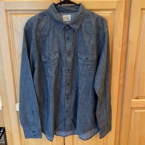 Lucky Brand Sportswear Men’s Button Up Shirt Size L